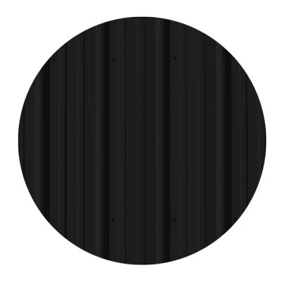 Black metal color swatch