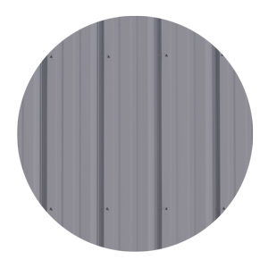 Gray metal color swatch
