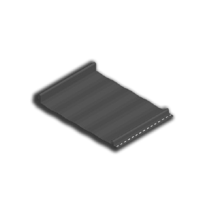 Stryrated metal profile